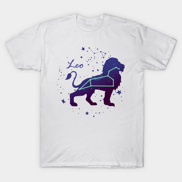 Leo Constellation T-Shirt by TheUnknown93